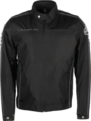 Produktbild von Helstons King Motorrad Textiljacke, schwarz, S