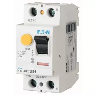 Produktbild von EATON PFIM-25/2/003-G/F FI- 187449 Schalter 25A 2p 30mA Typ G/F 187449