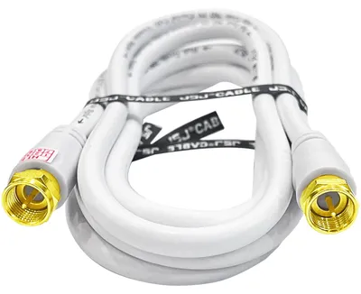 Produktbild von 1.8m - Sat Kabel TV 135dB F-Stecker Satelliten Antennenkabel Router Internet UHD