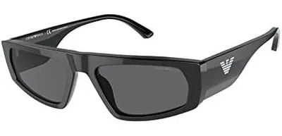 Produktbild von Emporio Armani Herren 0EA4168 brillenrahmen, Schwarz, Grau, 56/19/145