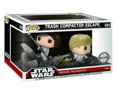 Produktbild von Star Wars - Trash Compactor Escape 224 Exclusive - Funko Pop! - Vinyl Figur