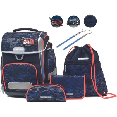Produktbild von SCHNEIDERS Schulranzen-Set Ergolite Dusk Force Kunstfaser blau