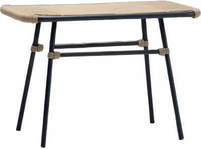 Produktbild von Couchtisch Rattan Terrasse Design Tische Couchtische Möbel Tisch Beistelltisch