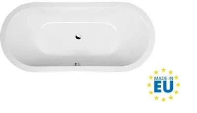 Zdjęcie produktu dla Wanny Polysan - Wanna VIVA O, 1850x800x470 mm, biała 72179