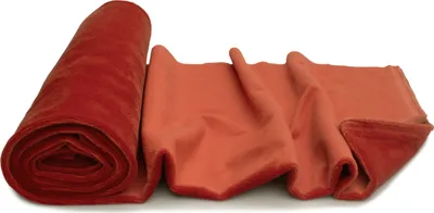 Produktbild von Minky Strickstoff glattes Muster, Rost 50 x 160 cm