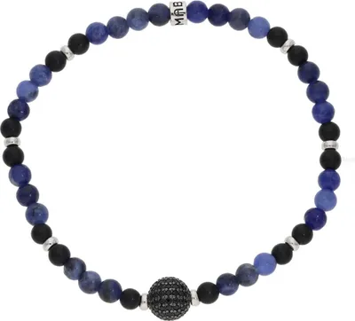 Produktbild von Mabina Steinarmband 533727 mit Zirkonia, Achat und Sodalith