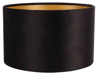 Obrázek produktu pro Stínidlo 25 cm - válcové - černé - látkové