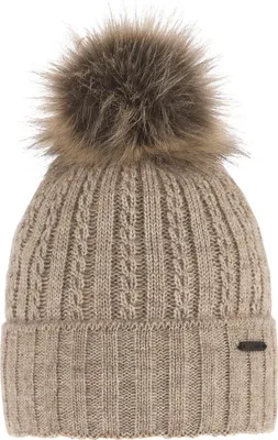 Zdjęcie produktu dla Damska czapka zimowa - Karizma with bobble