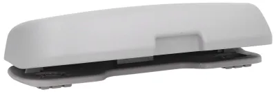 Image de Support pour lunettes de soleil pour voiture, étui/boîte à lunettes, compatible avec les modèles E60, E61, E82, E90, E91, E92, de couleur grise. Se fixe à la poignée de maintien au plafond