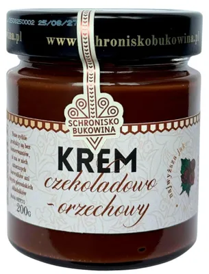 Image de Crème chocolat-noisette, 200 g, marque Bukowina