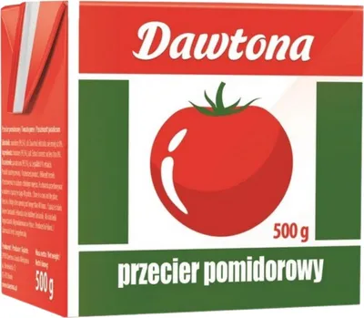 Zdjęcie produktu dla Przecier pomidorowy 500g Dawtona