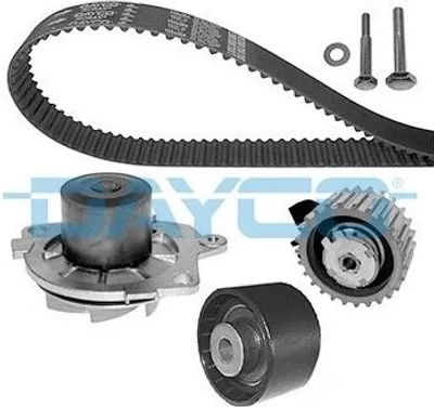 Produktbild von DAYCO KTBWP1990 Zahnriemensatz + Wasserpumpe für FIAT PUNTO (188) Doblo Cargo (223) für ALFA ROMEO 159 Sportwagon (939)