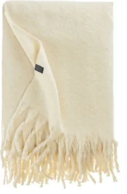 Produktbild von SCHÖNER WOHNEN Plaid Plenty Farbe offwhite Größe 140x200