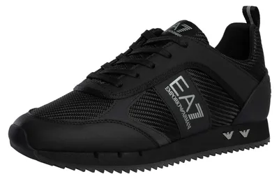 Produktbild von EA7 Sneakers aus Carbon-Mesh mit Logo, Schwarz 44 EU