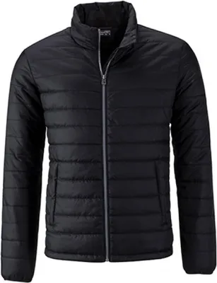 Produktbild von Men's Padded Jacket Leichte, wattierte Steppjacke black, Gr. M