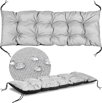 Image de Coussin d'assise pour siège de palette 120X40Cm Coussin d'assise de jardin pour siège de palette