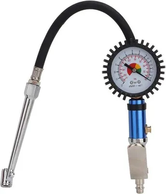 Produktbild von Famanu Automatischer Reifeninflator mit Luftdruckmesser - Hohe Qualität