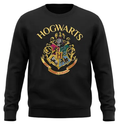Produktbild von Harry Potter - Sweatshirt für Herren/Damen Uni, Langärmlig TV36232 (S) (Schwarz)