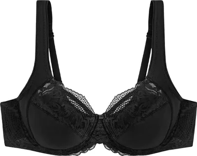 Immagine prodotto di Triumph Modern Lace + Cotone W02 Reggiseno con ferretto Reggiseno con ferretto con dettagli in pizzo, offre una tenuta sicura, delicato sulla pelle e confortevole