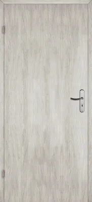 Immagine prodotto di Porta interna massiccia sinistra rovere argento Milano 80 cm