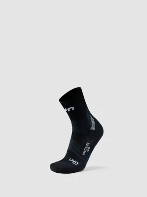 Zdjęcie produktu dla Skarpety do biegania męskie UYN Winter One S100328B119 - czarne/białe, rozmiar 45/47