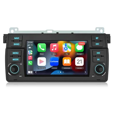 Obrázek produktu pro Android13 carplay Autorádio pro BMW řady 3 E46 1998-2006 2+64G GPS android auto Navi BT WIFI DAB+ SWC RDS