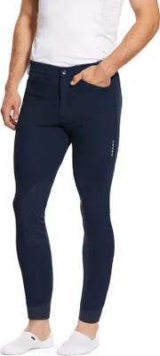 Produktbild von Ariat Reithose Herren Knee-Grip Tri Factor Herrenreithose Kniebesatz Navy 52