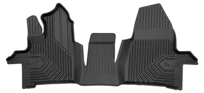 Produktbild von Fahrermatte Gummi für Ford Transit Custom I 2017-2023 (Van) – Schwarz, passgenau