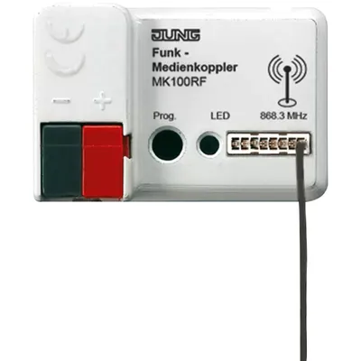 Produktbild von JUNG KNX Funk-Medienkoppler MK100RF MK100RF