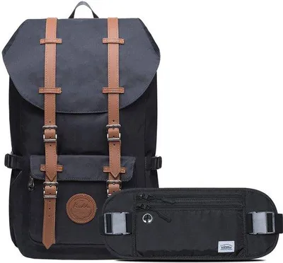 Produktbild von Schwarze Reisetasche für Studenten und Outdoor