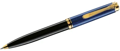 Produktbild von Pelikan Kugelschreiber K600 Schwarz-Blau Etui