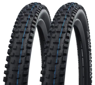 Produktbild von 2x Schwalbe Nobby Nic 62-622 SuperTrail Faltreifen 29x2.40 Fahrradreifen Mantel