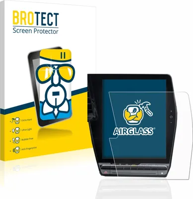 Produktbild von BROTECT Schutzglas für Renault Megane E-Tech openR Link 12" Schutzfolie Panzer Folie Glas Display Schutz klar