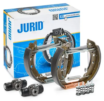 Produktbild von JURID KIT EVO Bremsensatz Trommelbremse Hinten für VW GOLF III (1H1) 381093J