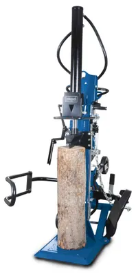 Zdjęcie produktu dla Łuparka Scheppach HL2550GM z napędem PTO | 400V | 25t | 5100W | długość kłody 1100mm | Ø kłody 350mm | z urządzeniem jezdnym i podnośnikiem kłód