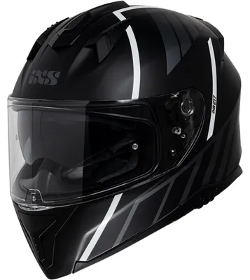 Image de iXS casque intégral iXS217 2.0 matt noir-blanc 2XL