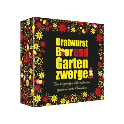 Produktbild von Bratwurst, Bier & Gartenzwerge – Das typisch deutsche Fragespiel
