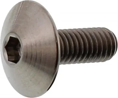 Produktbild von Linsenschraube JMP Bolt M6x1,00mm 16mm Titan