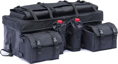 Image de Quad ATV Sacoche arrière # QB2 Sacoche à bagages Topcase noir