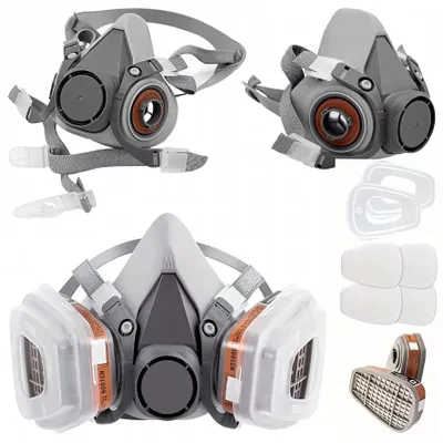 Produktbild von Farbmaske, Schutzmaske, Staubmaske, Set mit Filterpatronen