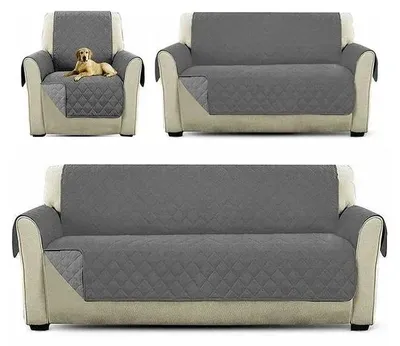 Obrázok produktu pre Deka pre domáce zvieratá, nepremokavá, protišmyková, 170 x 166 cm, sivá – 2 ks