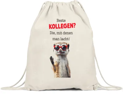 Produktbild von Beste Kollegen? Die mit denen man lacht Turnbeutel Abschied Kollege Jobwechsel Dank