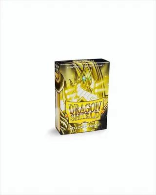 Produktbild von Dragon Shield Small Ärmel - Mattgelb (60 Ärmel)