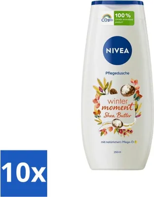 Produktbild von Nivea - Duschgel - Winter Moment Sheabutter - 250 ml - Vorteilspack - 10 Stücke