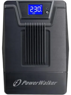 Immagine prodotto di PowerWalker VI 1500 SCL - Gruppo di continuità - AC 162 - 290 V - 900 Watt - 1500 VA - 9 Ah - USB - Porte di uscita: 4