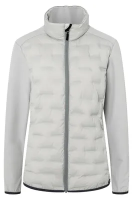 Produktbild von KARLOWSKY Damen Hybrid-Jacke OUTDOOR-PRO Modern-Fit Hellgrau S
