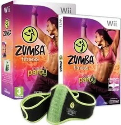 Produktbild von ZUMBA Fitness Wii - Join the Party inkl. Hüftgürtel