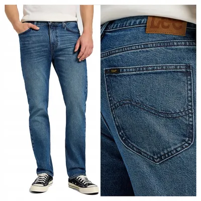 Produktbild von Lee | West Herrenjeans, Baumwolle, Regular, Blau, W31 L30