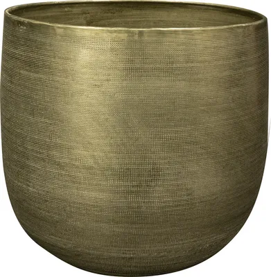 Produktbild von Ter Steege Blumentopf Aluminium Neu Grün-Grün D 24 cm H 22 cm Éffnung 20 cm