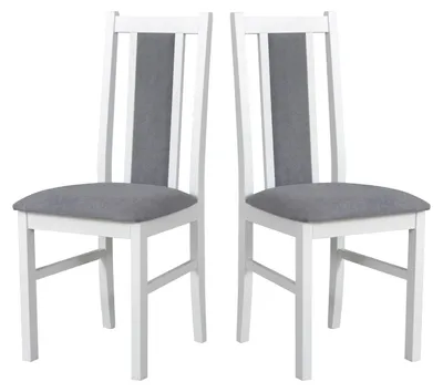 Image de CHAISE DE SALLE À MANGER - Lot de 2 Bos 14 blanc soro 90